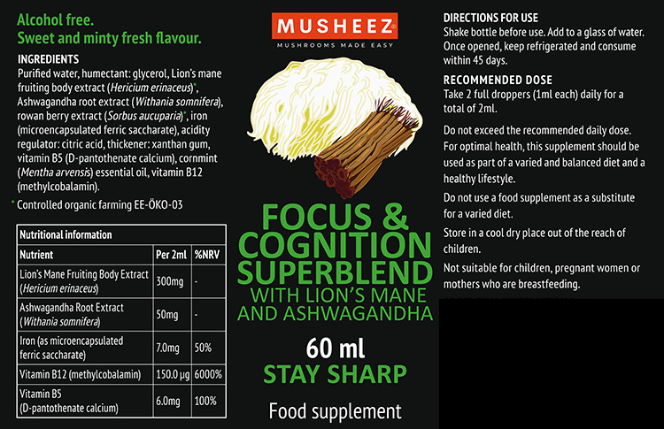 MUTE Focus & Cognition Elixir